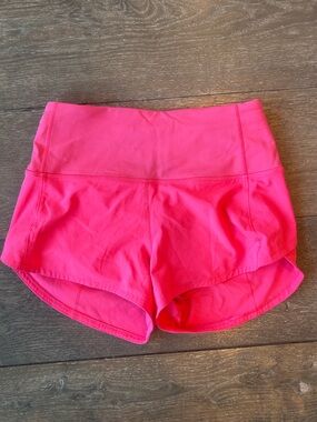 Women's Lululemon Hot Pink Active Shorts
